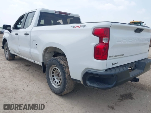2021 Chevrolet Silverado 1500 Work Truck with VIN 1GCRYAEF0MZ210134, listed as a IAAI auction lot 42114802 with 57,797 mi miles and . Bid and sale history available at DreamBid. Image 3.
