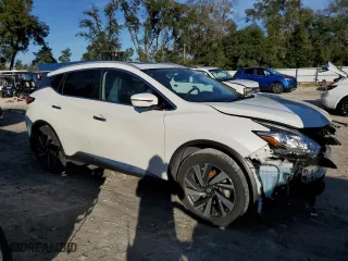 2018 Nissan Murano Platinum with VIN 5N1AZ2MH1JN152343, listed as a Copart auction lot 88139565 with 70,822 mi miles and Salvage Title. Bid and sale history available at carsss.com. Image 4.