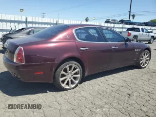 2006 Maserati Quattroporte z VIN ZAMCE39A460022373, wystawiony jako Copart lot #56416065 z przebiegiem 94 251 mil mil oraz Tytuł czysty. Historia ofert i sprzedaży dostępna na DreamBid. Obrazek 3.