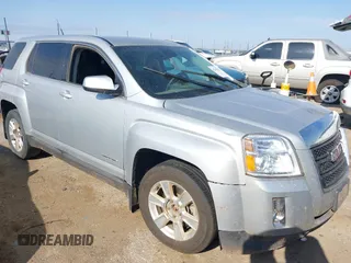 2012 GMC Terrain SLE-1 with VIN 2GKALMEK1C6355241, listed as a IAAI auction lot 42345392 with 163,690 mi miles and . Bid and sale history available at DreamBid. Image 1.