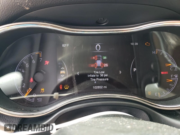 2014 Jeep Grand Cherokee Limited with VIN 1C4RJFBG4EC355034, listed as a Copart auction lot 60977425 with 102,852 mi miles and Salvage title. Bid and sale history available at DreamBid. Image 9.