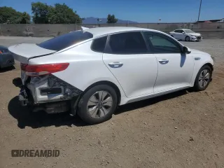 2017 Kia Optima Hybrid with VIN KNAGT4LC7H5005355, listed as a Copart auction lot 68712034 with 159,470 mi miles and Salvage Title. Bid and sale history available at carsss.com. Image 3.