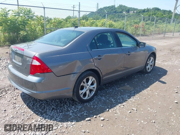 2012 Ford Fusion SE with VIN 3FAHP0HA3CR431079, listed as a IAAI auction lot 42527328 with 78,257 mi miles and . Bid and sale history available at DreamBid. Image 4.