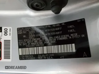 2018 Toyota Sienna L with VIN 5TDZZ3DC7JS941222, listed as a Copart auction lot 72566472 with 50,112 mi miles and . Bid and sale history available at DreamBid. Image 13.