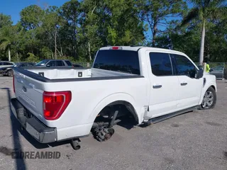 2023 Ford F-150 XL with VIN 1FTEW1CP1PKE62116, listed as a IAAI auction lot 41825434 with 27,908 mi miles. Bid and sale history available at carsss.com. Image 6.