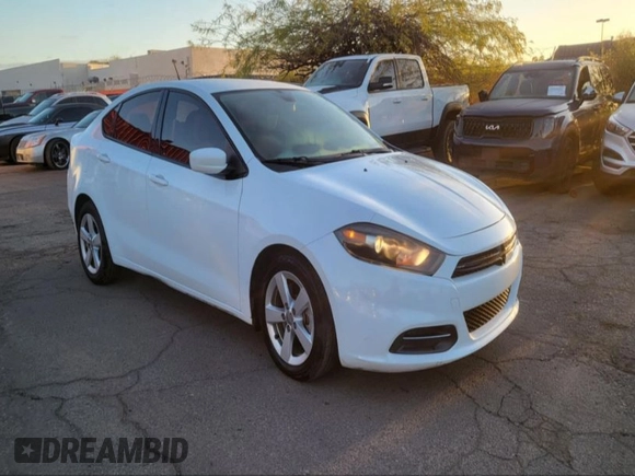 2015 Dodge Dart SXT with VIN 1C3CDFBB5FD405893, listed as a IAAI auction lot 41970379 with 91,911 mi miles. Bid and sale history available at carsss.com. Image 1.