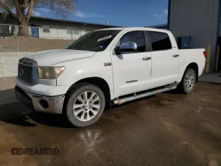 2012 Toyota Tundra Limited with VIN 5TFHW5F18CX246031, listed as a Copart auction lot 51668945 with 345,294 mi miles and Salvage title. Bid and sale history available at DreamBid. Image 1.