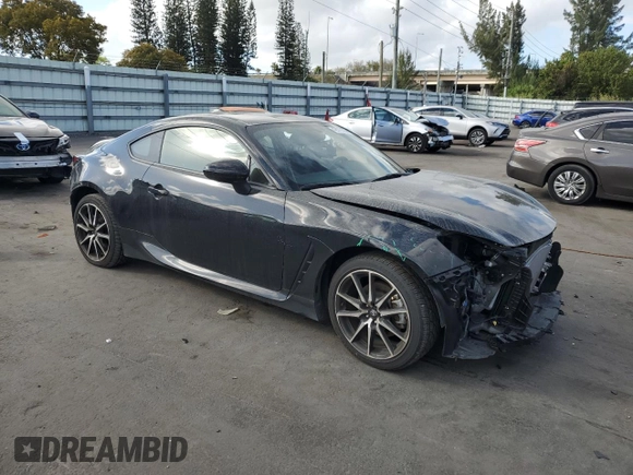 2023 Toyota GR86 with VIN JF1ZNBC19P8763094, listed as a Copart auction lot 42572105 with 13,271 mi miles and Salvage Title. Bid and sale history available at carsss.com. Image 4.