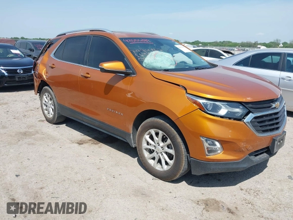 2018 Chevrolet Equinox LT with VIN 2GNAXJEV4J6115596, listed as a IAAI auction lot 42006389 with 161,373 mi miles and . Bid and sale history available at DreamBid. Image 1.