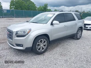 2014 GMC Acadia SLT z VIN 1GKKRRKD0EJ172280, wystawiony jako IAAI lot #42174588 z przebiegiem 122 284 mil mil oraz . Historia ofert i sprzedaży dostępna na DreamBid. Obrazek 2.