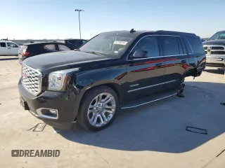 2018 GMC Yukon SLT with VIN 1GKS1BKC2JR296312, listed as a Copart auction lot 82218314 with 92,720 mi miles and Salvage Title. Bid and sale history available at carsss.com. Image 1.