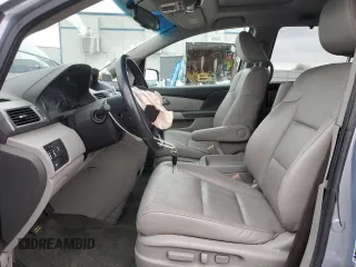2013 Honda Odyssey EX-L with VIN 5FNRL5H61DB026098, listed as a Copart auction lot 51794625 with 124,471 mi miles and Salvage Title. Bid and sale history available at carsss.com. Image 7.