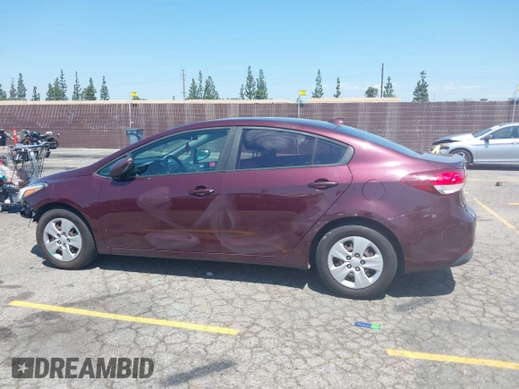 2017 Kia Forte LX with VIN 3KPFK4A71HE042784, listed as a IAAI auction lot 42152726 with 165,474 mi miles. Bid and sale history available at carsss.com. Image 14.