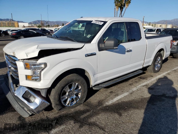 2015 Ford F-150 XL with VIN 1FTEX1CF3FKF18883, listed as a Copart auction lot 47052425 with 177,823 mi miles and Salvage Title. Bid and sale history available at carsss.com. Image 1.