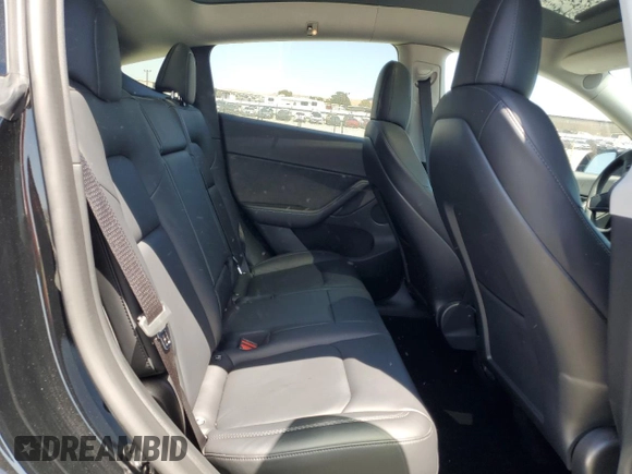 2022 Tesla Model Y Performance with VIN 7SAYGDEF8NF492954, listed as a Copart auction lot 61419965 with 24,885 mi miles and Salvage title. Bid and sale history available at DreamBid. Image 10.