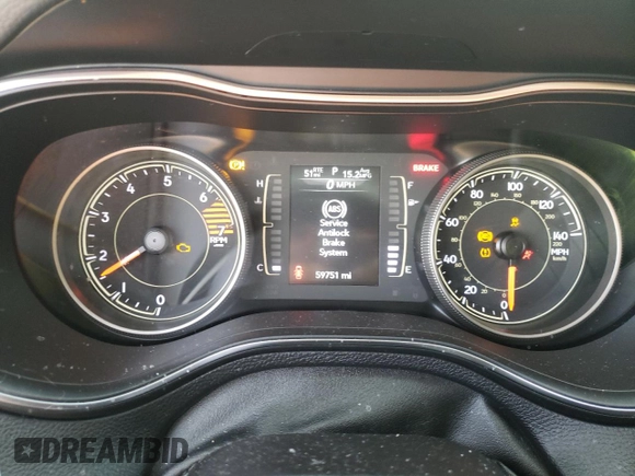 2019 Jeep Cherokee Latitude Plus with VIN 1C4PJMLB7KD362967, listed as a Copart auction lot 52439845 with 59,751 mi miles and Salvage title. Bid and sale history available at DreamBid. Image 9.