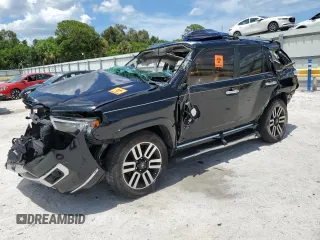 2018 Toyota 4Runner SR5 with VIN JTEZU5JR5J5172546, listed as a Copart auction lot 62436994 with 192,791 mi miles and Non repairable. Bid and sale history available at DreamBid. Image 1.