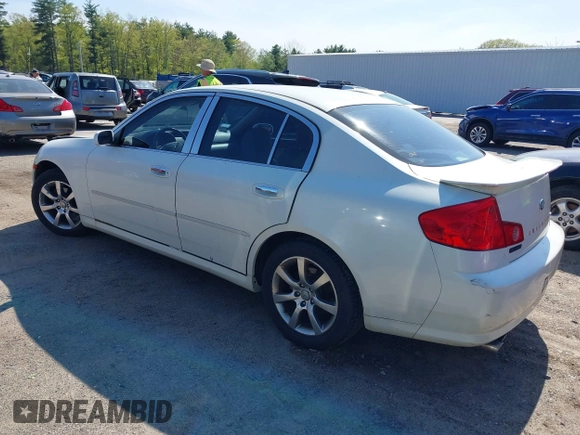 2005 Infiniti G35 with VIN JNKCV51F05M305186, listed as a IAAI auction lot 42231602 with Not Provided miles and . Bid and sale history available at DreamBid. Image 3.