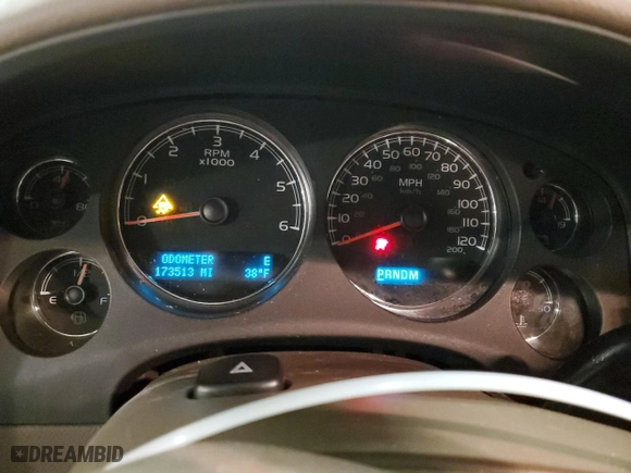 2009 Chevrolet Suburban LT w/1LT with VIN 1GNFK26399R247244, listed as a Copart auction lot 86077374 with 173,513 mi miles and Salvage Title. Bid and sale history available at carsss.com. Image 9.