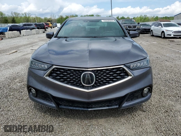 2019 Acura TLX w/A-Spec Pkg with VIN 19UUB2F66KA006855, listed as a Copart auction lot 53539355 with 65,236 mi miles and Salvage Title. Bid and sale history available at carsss.com. Image 5.