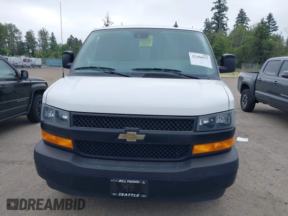 2019 Chevrolet Express Cargo z VIN 1GCWGAFP7K1189100, wystawiony jako IAAI lot #42459577 z przebiegiem 95 789 mil mil oraz . Historia ofert i sprzedaży dostępna na DreamBid. Obrazek 12.
