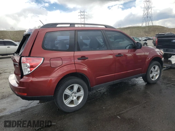 2012 Subaru Forester X with VIN JF2SHABC8CH462652, listed as a Copart auction lot 54216305 with 92,286 mi miles and Salvage Title. Bid and sale history available at DreamBid. Image 3.
