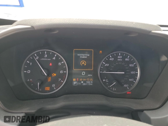 2024 Subaru Crosstrek Premium with VIN JF2GUADC7R8252759, listed as a Copart auction lot 54217925 with 28,113 mi miles and Salvage title. Bid and sale history available at DreamBid. Image 9.