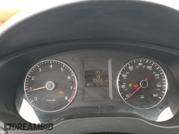 2012 Volkswagen Jetta SE с VIN 3VWDP7AJ4CM412420, выставлен на аукционе Copart как лот 59748675 с пробегом 93 458 миль миль и Чистый • Clean title. История ставок и продаж доступна на DreamBid. Изображение 9.