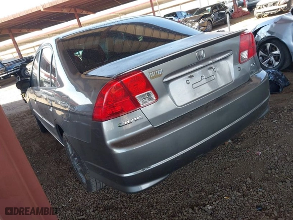 2005 Honda Civic Sdn VP with VIN 1HGES16315L005111, listed as a IAAI auction lot 42000293 with 110,373 mi miles. Bid and sale history available at carsss.com. Image 3.