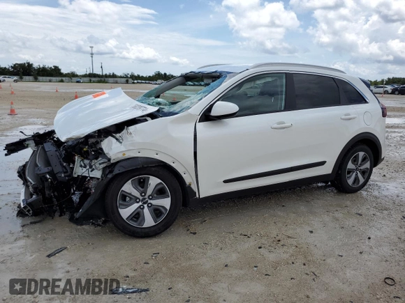 2022 Kia Niro LX with VIN KNDCB3LC6N5520955, listed as a Copart auction lot 68209774 with 0 mi miles and Non Repairable. Bid and sale history available at carsss.com. Image 1.