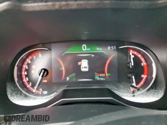 2023 Toyota RAV4 XLE Premium with VIN 2T3C1RFV0PC241193, listed as a Copart auction lot 58708005 with 19,154 mi miles and Salvage title. Bid and sale history available at DreamBid. Image 9.