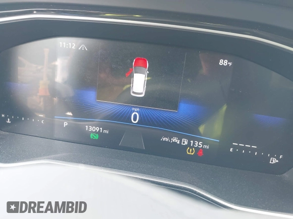 2024 Volkswagen Jetta SE with VIN 3VW7M7BU0RM059133, listed as a IAAI auction lot 42553729 with 13,091 mi miles and . Bid and sale history available at DreamBid. Image 15.