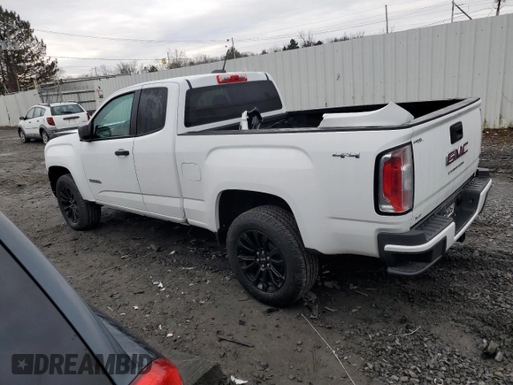 2021 GMC Canyon 4WD Elevation Standard with VIN 1GTH6BEN1M1289178, listed as a Copart auction lot 50322325 with 53,875 mi miles and Salvage Title. Bid and sale history available at carsss.com. Image 2.