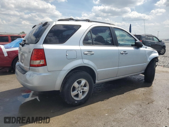2006 Kia Sorento LX with VIN KNDJD733365591766, listed as a Copart auction lot 49040625 with 141,945 mi miles and Salvage Title. Bid and sale history available at DreamBid. Image 3.