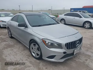 2015 Mercedes-Benz CLA 250 z VIN WDDSJ4EB4FN162867, wystawiony jako IAAI lot #42408861 z przebiegiem 254 015 mil mil oraz . Historia ofert i sprzedaży dostępna na DreamBid. Obrazek 1.