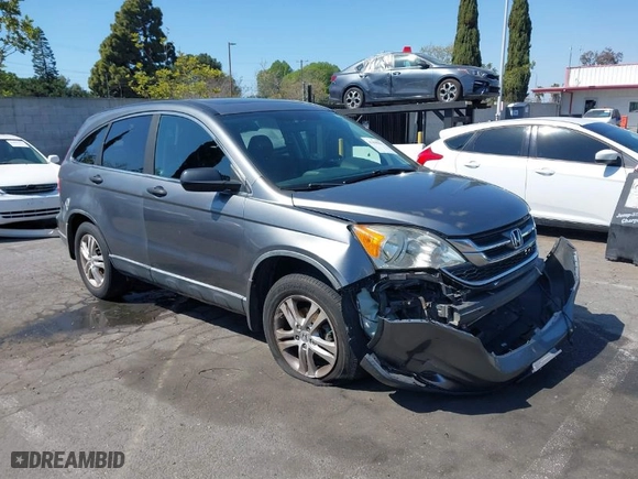 2010 Honda CR-V EX with VIN 5J6RE3H50AL015845, listed as a IAAI auction lot 41809537 with 127,708 mi miles. Bid and sale history available at carsss.com. Image 1.