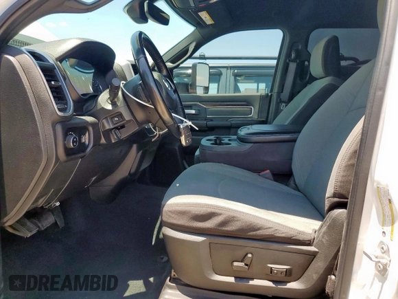 2022 Ram 2500 Big Horn with VIN 3C6UR5DL3NG297803, listed as a Copart auction lot 61295805 with 52,562 mi miles and Salvage title. Bid and sale history available at DreamBid. Image 7.