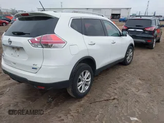 2014 Nissan Rogue SV with VIN 5N1AT2MT4EC790268, listed as a IAAI auction lot 41968063 with 167,389 mi miles and . Bid and sale history available at DreamBid. Image 4.