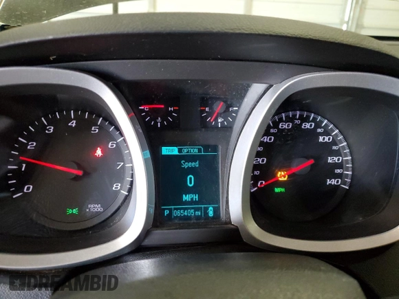 2016 Chevrolet Equinox LS with VIN 2GNFLEEK5G6260895, listed as a Copart auction lot 47980475 with 65,405 mi miles and Salvage Title. Bid and sale history available at DreamBid. Image 9.
