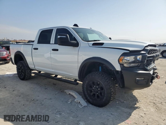 2024 Ram 2500 Tradesman with VIN 3C6TR5CJ9RG349436, listed as a Copart auction lot 42977485 with 3,662 mi miles and Salvage Title. Bid and sale history available at carsss.com. Image 4.