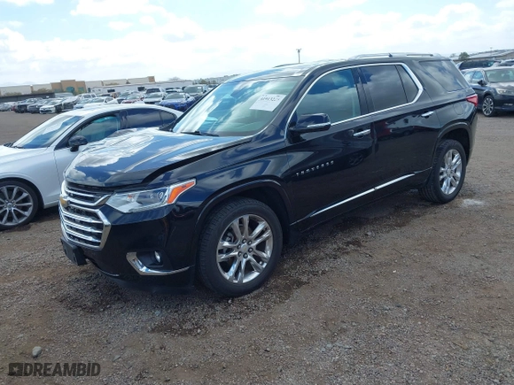 2018 Chevrolet Traverse High Country with VIN 1GNEVKKW2JJ160467, listed as a IAAI auction lot 41913225 with 50,180 mi miles. Bid and sale history available at carsss.com. Image 18.