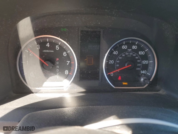 2007 Honda CR-V EX-L with VIN JHLRE38727C063480, listed as a Copart auction lot 48596715 with 247,393 mi miles and Salvage Title. Bid and sale history available at carsss.com. Image 9.
