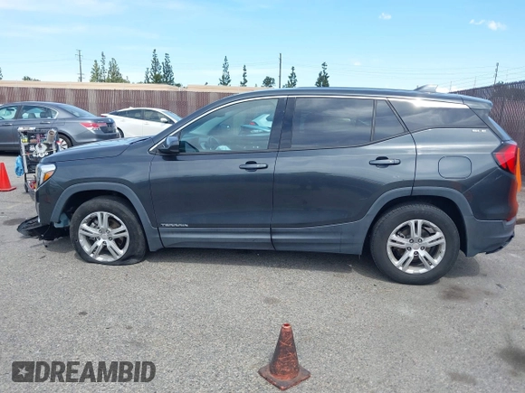 2019 GMC Terrain SLE with VIN 3GKALMEV3KL135653, listed as a IAAI auction lot 41939843 with 63,214 mi miles. Bid and sale history available at carsss.com. Image 14.