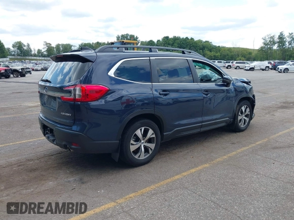 2023 Subaru Ascent Premium z VIN 4S4WMACD6P3419252, wystawiony jako IAAI lot #40145883 z przebiegiem 22 589 mil mil oraz . Historia ofert i sprzedaży dostępna na DreamBid. Obrazek 4.