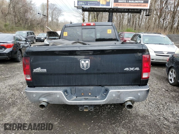 2014 Ram 1500 SLT with VIN 1C6RR7GT7ES164693, listed as a Copart auction lot 51762645 with 180,071 mi miles and Salvage title. Bid and sale history available at DreamBid. Image 6.