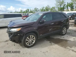 2011 Kia Sorento EX with VIN 5XYKUDA20BG046543, listed as a Copart auction lot 55653355 with 146,986 mi miles and Salvage title. Bid and sale history available at DreamBid. Image 1.