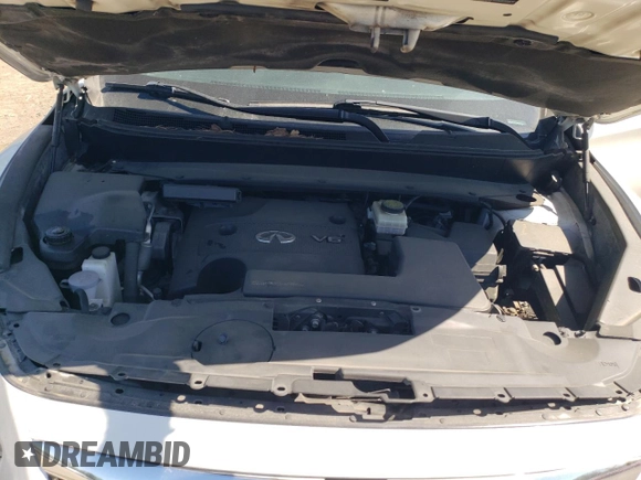 2015 Infiniti QX60 with VIN 5N1AL0MM5FC543775, listed as a Copart auction lot 54587625 with 122,778 mi miles and Salvage title. Bid and sale history available at DreamBid. Image 12.