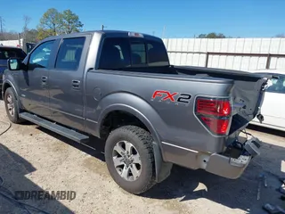 2012 Ford F-150 XL with VIN 1FTFW1CT6CFC16540, listed as a IAAI auction lot 41596952 with 76,698 mi miles. Bid and sale history available at carsss.com. Image 3.