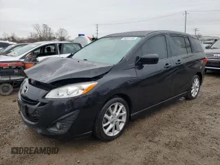 2012 Mazda 5 Touring with VIN JM1CW2CL3C0130162, listed as a Copart auction lot 86391124 with 147,664 mi miles and Salvage Title. Bid and sale history available at DreamBid. Image 1.