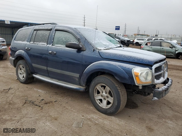 2006 Dodge Durango SXT with VIN 1D4HD38N56F170145, listed as a Copart auction lot 45421815 with 0 mi miles and Salvage Title. Bid and sale history available at carsss.com. Image 4.